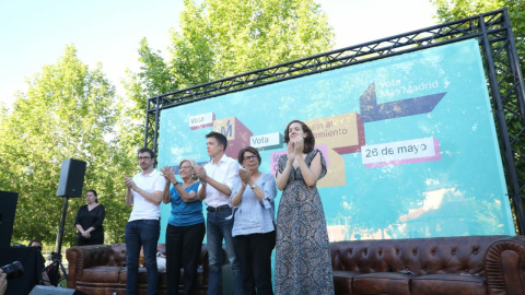 Más Madrid durante un acto electoral de las elecciones de mayo / MÁS MADRID