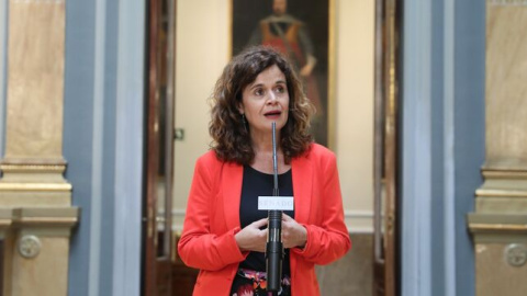 La senadora de Adelante Andalucía Esperanza Gómez en una imagen de archivo. MARTA FERNÁNDEZ / EUROPA PRESS