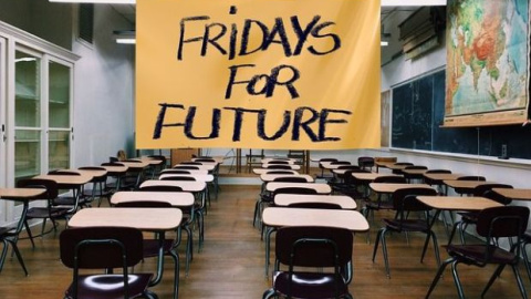 Fridays for Future es un movimiento que comenzó en la aulas y se extiende por otros sectores sociales.