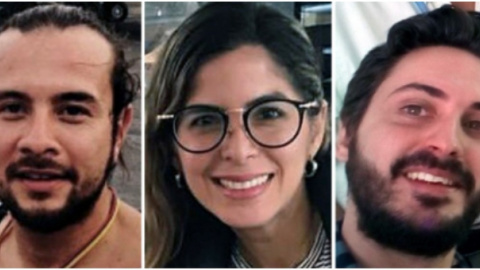 Los tres periodistas de la Agencia EFE detenidos en Caracas - Twitter de EFE