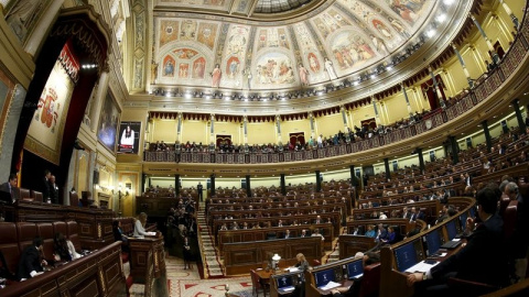 Una vista general el Pleno del Congreso. REUTERS / Juan Medina