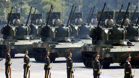 China exhibe su poderío militar en el aniversario del fin de la IIGM. /REUTERS