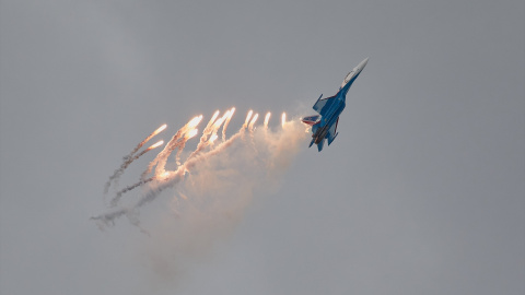 Foto de archivo del avión ruso MiG-29 a 19 de agosto de 2022.