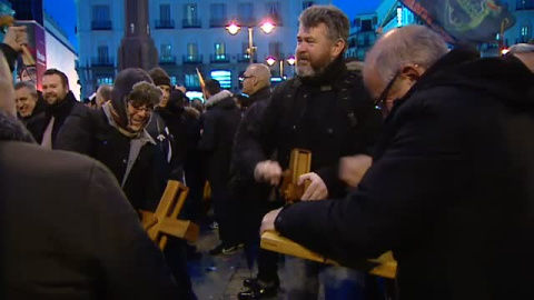 Los taxistas de Madrid miran ahora al Ayuntamiento