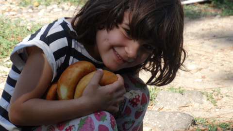 Nalin, en el campo de refugiados de Harmanli, en Bulgaria. / CORINA TULBURE