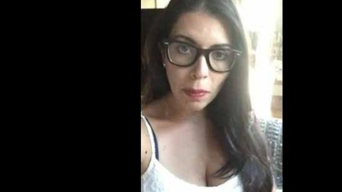 Fotograma del video de la periodista venezolana Yael Farache.