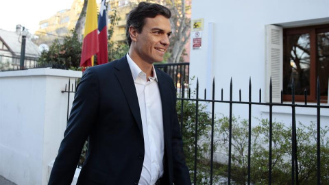 El líder del PSOE y candidato a la presidencia del Gobierno en las próximas elecciones, Pedro Sánchez. - EFE