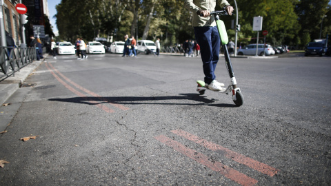 Imagen recurso de un patinete eléctrico. / Europa Press