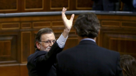 Mariano Rajoy, en el Congreso. Archivo REUTERS