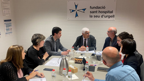 Reunió de la comissió de treball