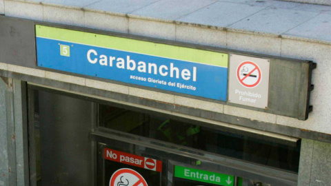 Estación de metro de Carabanchel en Madrid./ EFE