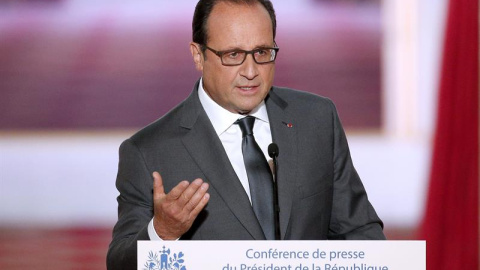 El presidente de Francia, François Hollande. - EFE