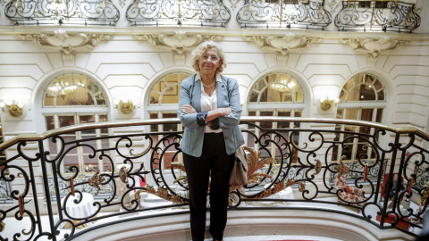 La alcaldesa de Madrid, Manuela Carmena, antes de su participación en el Foro Deloitte-ABC. EFE/Emilio Naranjo