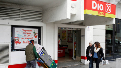 Un supermercado DIA. REUTERS/Archivo