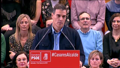 SÃ¡nchez: "Trabajar por la unidad de EspaÃ±a significa unirlos y no enfrentarlos como lo estÃ¡n haciendo las derechas en la plaza de ColÃ³n hoy"