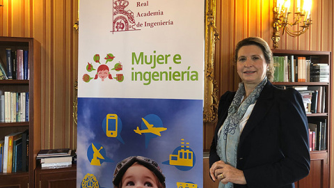 La ingeniera doctora Sara Gómez está orgullosa de dirigir el proyecto Mujer e Ingeniería de la RAI. PÚBLICO