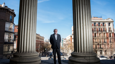 Miguel Falomir, director del Museo del Prado, en el Casón del Buen Retiro.- FERNANDO SÁNCHEZ