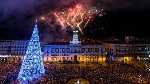 El año nuevo en Madrid en 2019. EFE/ Archivo