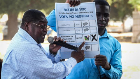 Ossufo Momade, líder de la Resistencia Nacional Mozambiqueña (Renamo). - EFE