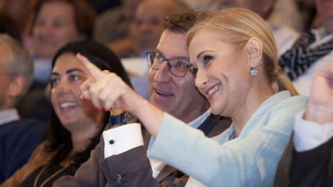 Los presidentes de Madrid y Galicia, Cristina Cifuentes y Alberto Núñez-Feijóo, respectivamente, en una imagen de archivo. EFE