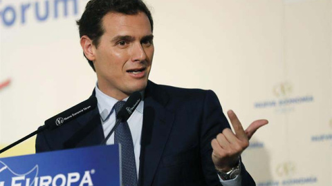 El presidente de Ciudadanos, Albert Rivera. (EFE)