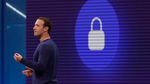 Zuckerberg, durante la conferencia de Facebook. REUTERS/Stephen Lam