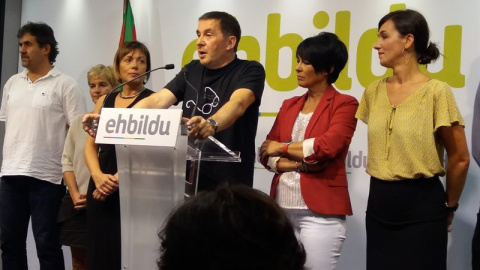 Arnaldo Otegi continuará siendo "la cara y la voz de EH Bildu". EUROPA PRESS