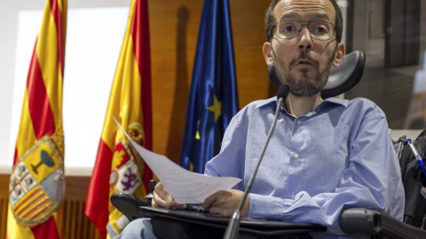 El líder de Podemos en Aragón, Pablo Echenique, en una imagen de archivo. EFE