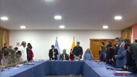 Los indÃ­genas y el Gobierno de Ecuador llegan a un acuerdo