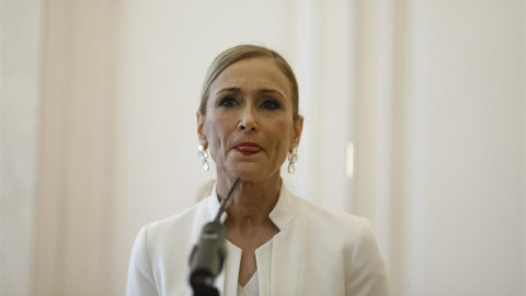 La expresidenta de la Comunidad de Madrid, Cristina Cifuentes. /EP