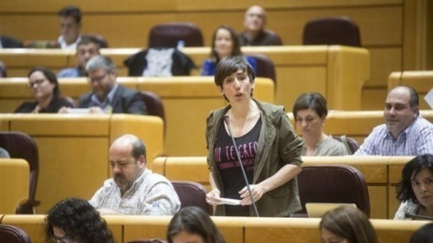 La Senadora de Unidos Podemos, María Freixanet - EUROPA PRESS