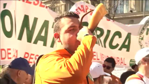 Miles de personas participan en Madrid en la marcha en defensa del medio rural