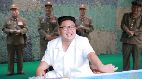 El líder de Corea del Norte, Kim Jong Un.