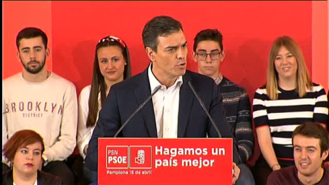 SÃ¡nchez advierte a Rivera de que o estÃ¡ con Gabilondo o estÃ¡ en la vÃ­a de la corrupciÃ³n del PP