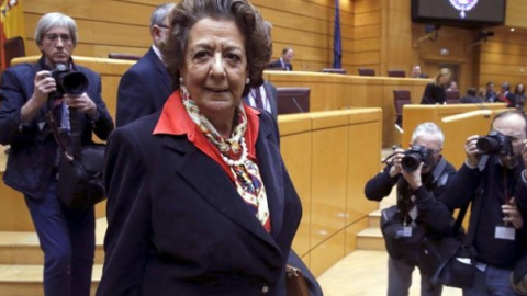 Rita Barberá en el Senado/EFE Kiko Huesca