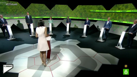 Un momento del debate entre los candidatos a la Generalitat. - LA SEXTA