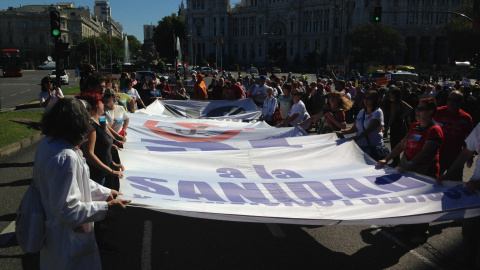 Manifestación de la 36ª Marea Blanca en Madrid./ CAROLINA GARCÍA MUNDI