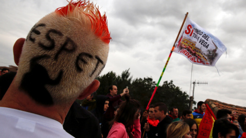 Uno de los asistentes al Toro de la Peña.- REUTERS