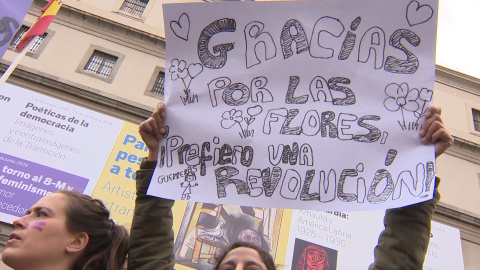 Las manifestaciones feministas recorren EspaÃ±a