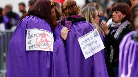 Manifestación feminista en la Puerta del Sol / EP