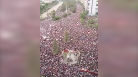 Miles de manifestantes se suman a 'La marcha mÃ¡s grande de Chile'