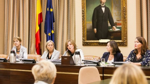 Las mujeres vuelven a copar la Comisión de Igualdad del Congreso, en la que sólo hay tres hombres/EUROPA PRESS