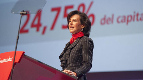 La presidenta del Grupo Santander, Ana Botín. EFE