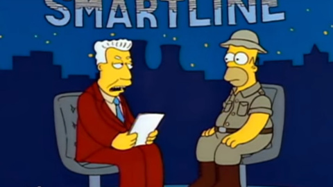 Homer Simpson como Mariano Rajoy