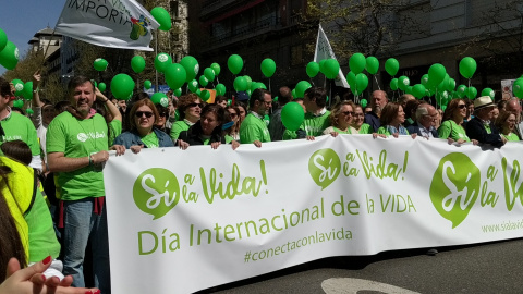 ManifestaciÃ³ 'Marcha por la Vida' en Madrid