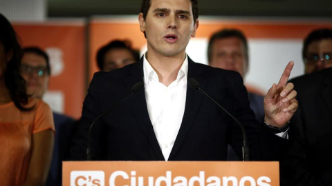 El líder de Ciudadanos, Albert Rivera, en una imagen de archivo / EUROPA PRESS