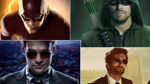 Superhéroes televisivos como Arrow, The Flash o Daredevil.