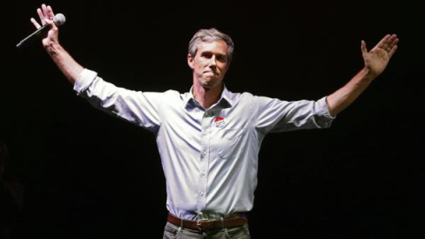 El hasta ahora candidato demócrata, Beto O'Rourke. EFE/EPA/LARRY W. SMITH