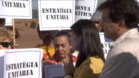 ERC saca mÃºsculo en el acto central de campaÃ±a ante la cÃ¡rcel de Lledoners