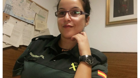 Imagen de María Luisa Flóres, la agente de la GUardia Civil que denuncia acoso laboral. AUGC